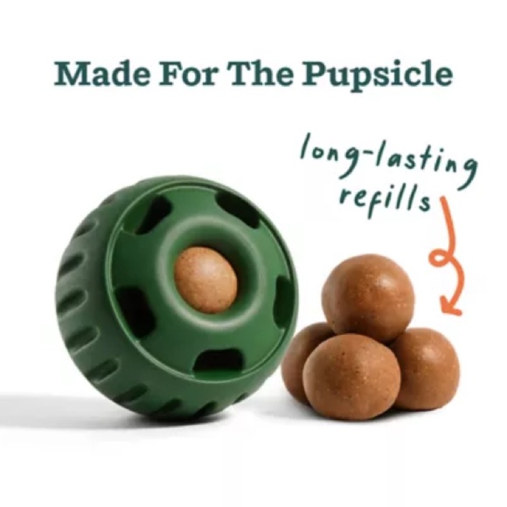 WOOF Pupsicle Treat Dispensing Dog Toy & Treat - Picture 4 of 7